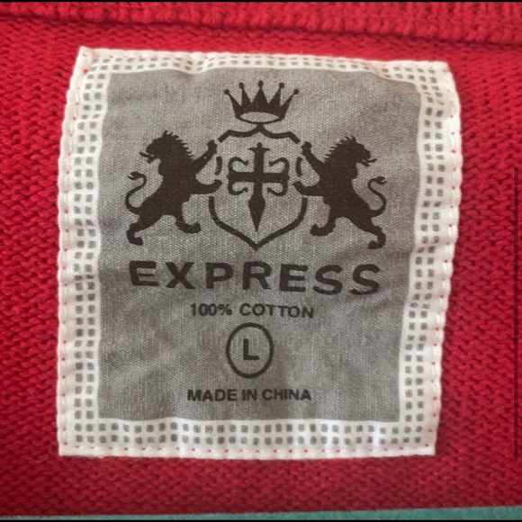 Express V-Neck Sweater - Picture 4 of 4